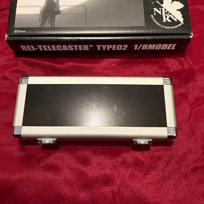 F-toys Fender x Evangelion Rei-Telecaster Type02 1/8 Scale Miniature Guitar Complete Set image 6