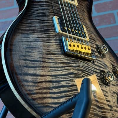 PRS Tremonti Signature 10-Top Electric Guitar with Tremelo - Charcoal Contour Burst image 12