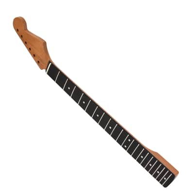 [Matte] 21-Fret Electric Guitar Neck for ST Style- Roasted Maple Neck, Rosewood Fretboard, 9.5" Radius,price include the import duty for US buyer image 5
