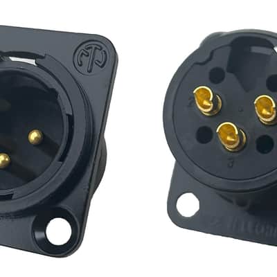 Neutrik 3 Pin XLR Panel Mount Chassis Latching Connector, Multiple Options of Male & Female Receptacles-NC3FPP / 4 image 10