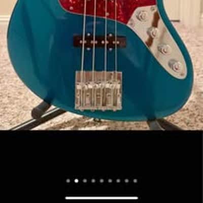 Suhr Custom Classic J Bass 2005 - Ocean Turquoise image 2