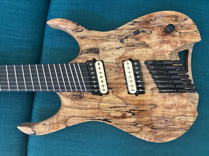 Mayones Hydra Elite VF BKP 7 2020 - Highest-Grade Spalted Maple image 1