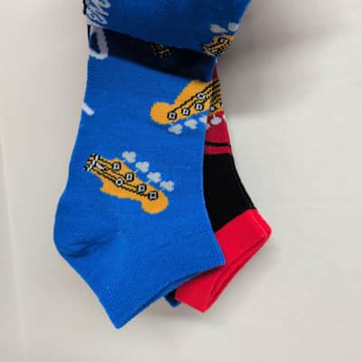 (4) Fender Stratocaster Guitar & Precision Jazz Bass SOCKS (Brand New in Package) image 4