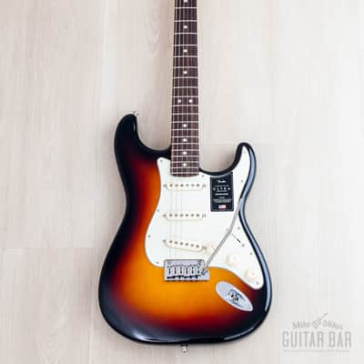 2024 Fender American Ultra Stratocaster Ultraburst, Near-Mint w/ Case, Hangtags image 2