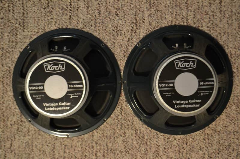 Koch コッホ VG12-90 16Ω Pair of Jensen/Koch VG12-90 Guitar Speakers | Reverb
