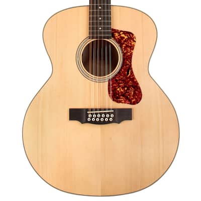 Guild F-2512E Maple Jumbo 12-String Acoustic/Electric Guitar - Blonde - Open Box image 1