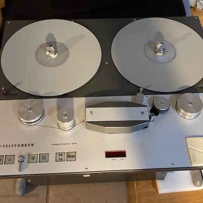 Telefunken M15A - 1/4" Tape Recorder Broadcast - Serviced Read Description image 1