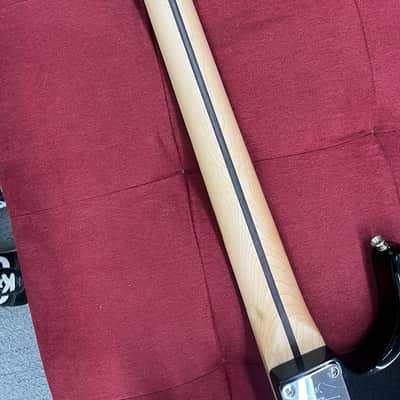 Starcaster by Fender Strat Electric Guitar - Black image 12