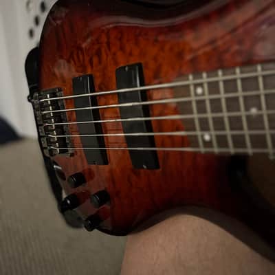Ibanez SR405QM 2007-15 - Quilted Sunburst image 5