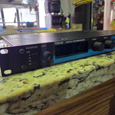 Lexicon PCM 90 Digital Reverb Processor 1990s - Blue image 5