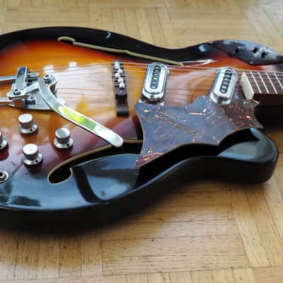 VIDEO! Framus 5/110 Atlantik Thinline Guitar ~1965 made in Germany image 5