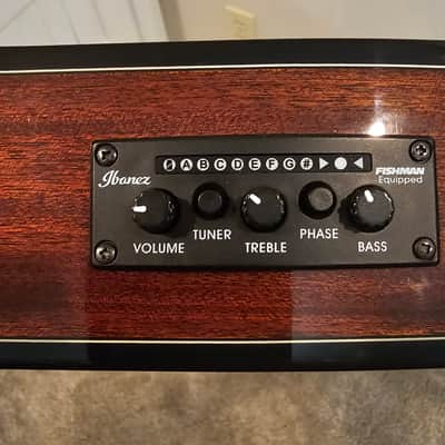Ibanez AEWC32FM-BFD 2023 - 2024 - Black Sunset Fade High Gloss image 7