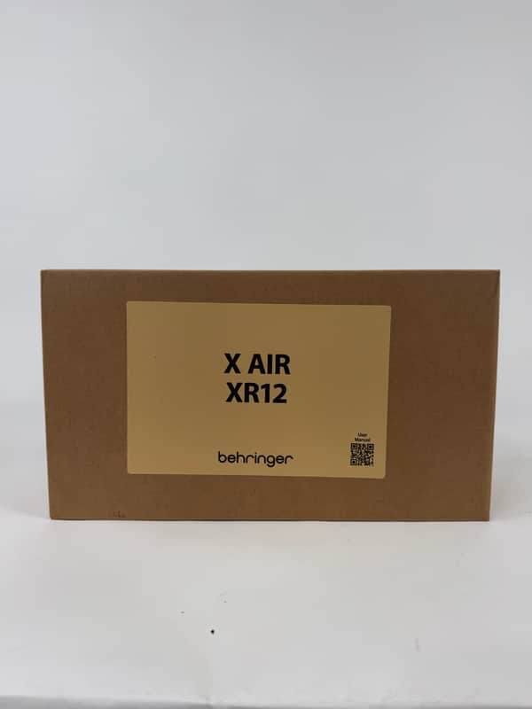 Behringer X Air XR12 12-Input Tablet-Controlled Digital Mixer 2015 - Present - Black image 1