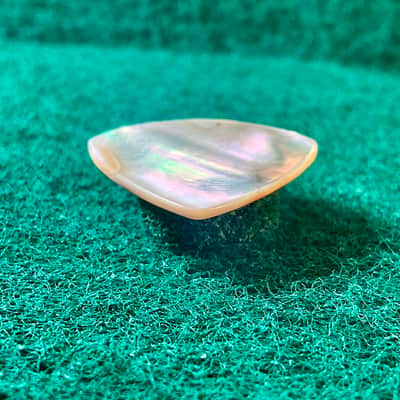 Abalone seashell guitar pick/1.3mm thick, jazz profile… by BeachSidePicks image 4