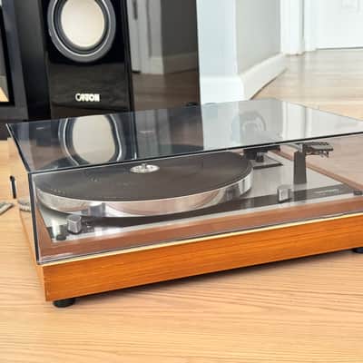 Vintage Thorens TD-145 Walnut Wood Turntable ~FULLY RESTORED~ LOOK ! image 11