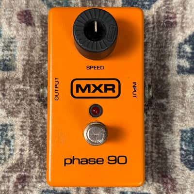 1981 MXR Phase 90 Vintage Block Logo Phaser Guitar Effect Pedal W/ LED & Power Jack! image 1