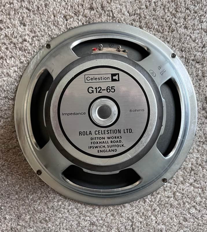 Celestion G12-65 1980 8 ohm image 1