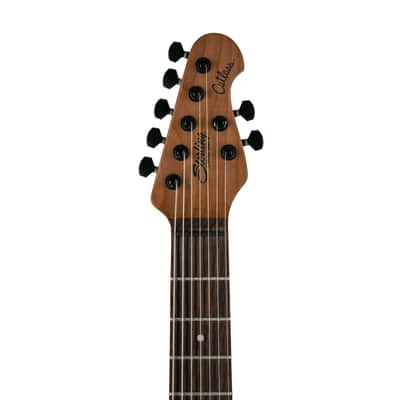 Sterling by Musicman Richardson Cutlass Signature 7-String Gtr, Natural Poplar Burl Burst, SB19884 image 7