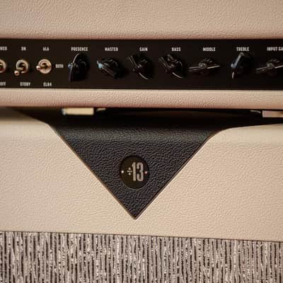 Divided by 13 BW 1969 Head w/ 2x12 Cabinet - Ivory & Black Bronco image 5