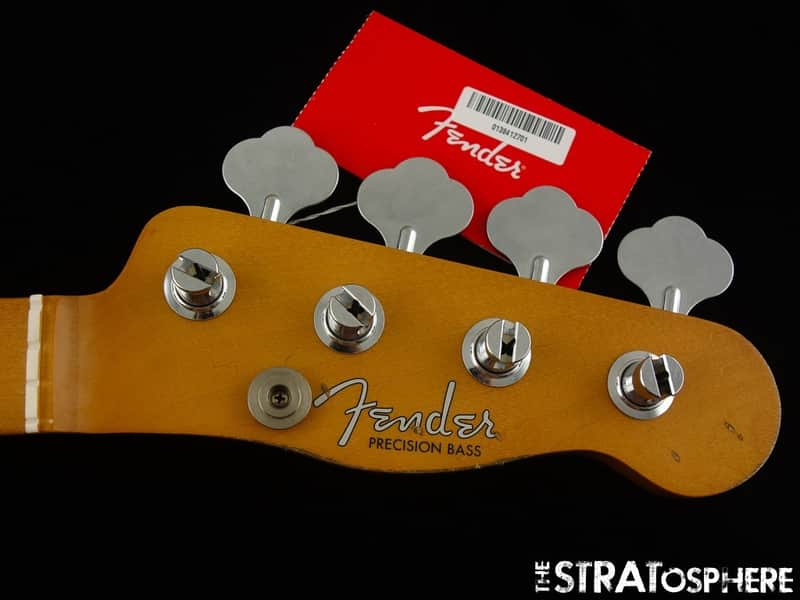 Fender Mike Dirnt Road Worn Precision P BASS NECK + TUNERS Maple image 1