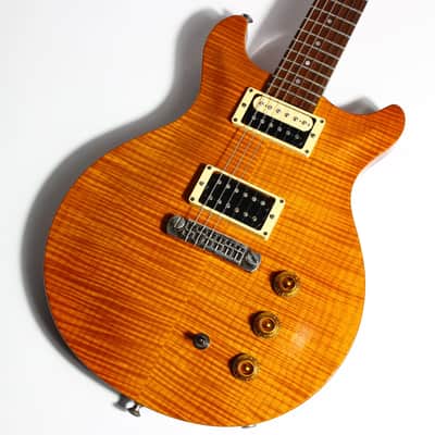 1995 Hamer USA Studio Archtop Amber Double Cutaway Electric Guitar - w/ Original Case - AMAZING! image 23
