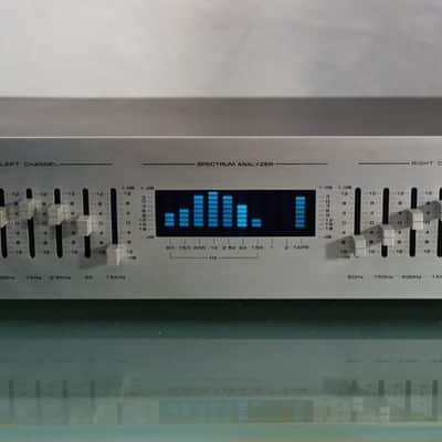 BST 7-Band Stereo Graphic Equalizer CK20ES + Spectrum analyzer - égaliseur graphique vintage image 7