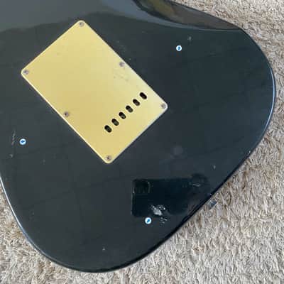 SSS Black Electric Guitar, Basswood Body, Maple Neck, Rosewood Fingerboard image 19
