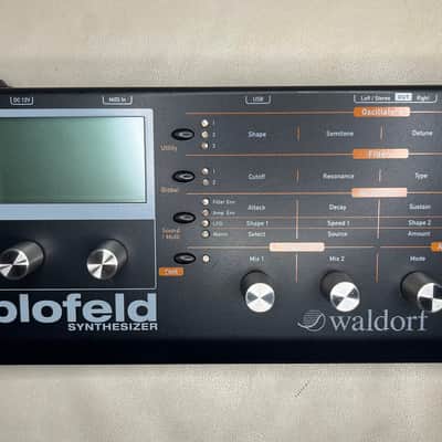Waldorf Blofeld Desktop Synthesizer 2018 - Black Shadow
