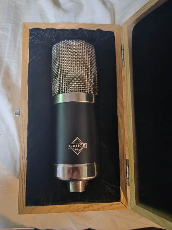 Gauge ECM-47 Stealth Tube Condenser Microphone 2022 - Black image 1