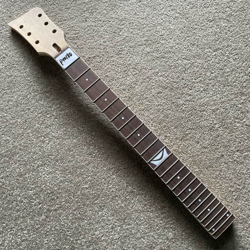 DIY Project Maple Guitar Neck with Rosewood 24 Frets Fingerboard image 1