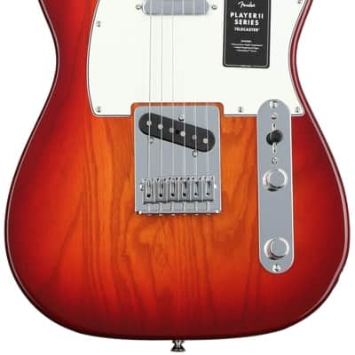 Fender Player II Telecaster Electric Guitar - Aged Cherry Burst with Rosewood Fingerboard image 2