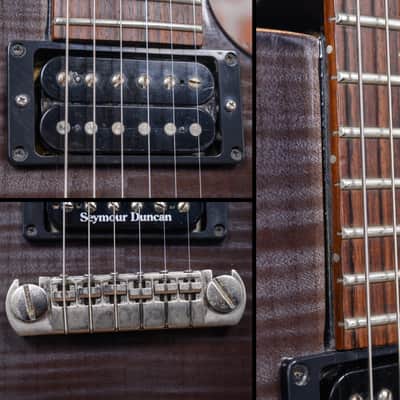 PRS Tremonti Trans black Black Flame Maple Top 2001 w/OHSC (Top Refin) image 19