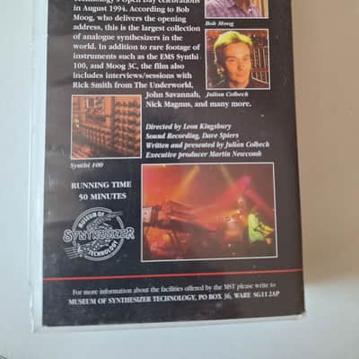 Martin Newcomb / Julian Colbeck VHS The Museum of Synthesizer Technology image 3