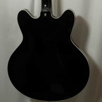 Vox Bobcat S66 Black Semi-Hollow Electric with case image 8