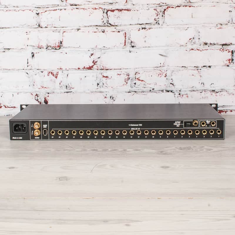 MOTU 24i Firewire Interface - Used w/ Cables image 1