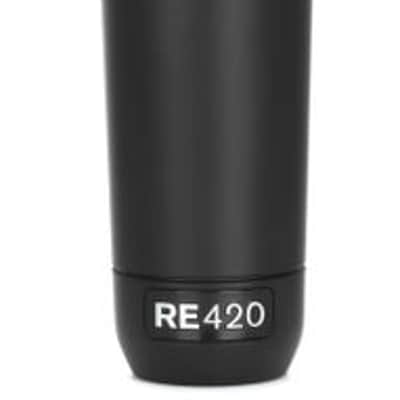 Electro-Voice RE420 Cardioid Condenser Handheld Vocal Microphone (RE420d2) image 5