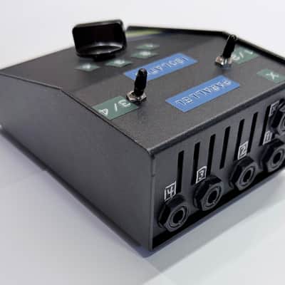 4x1 PARALLEL BLOCK - Guitar Amp Speaker Selector / Combiner - Black, Custom - Made to Order, Series Versions Available image 3