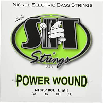 S.I.T. Strings NR45100L Power Wound Bass Nickel Light 45-100 image 2