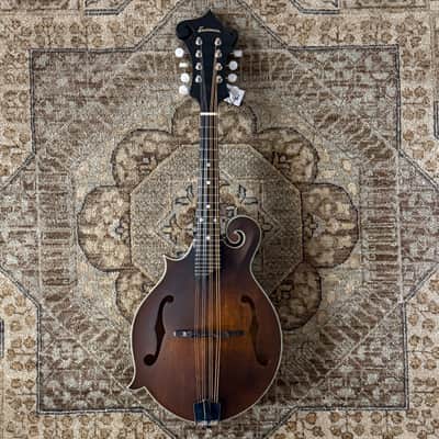 Eastman MD315L Left Handed F-Style Mandolin w/ Gig Bag & Free Pro Setup image 1