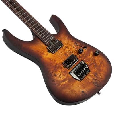 EART EXP-H6-ULTRA, Roasted Bookmatch Mahongay,24 Stainless Steel Frets image 3