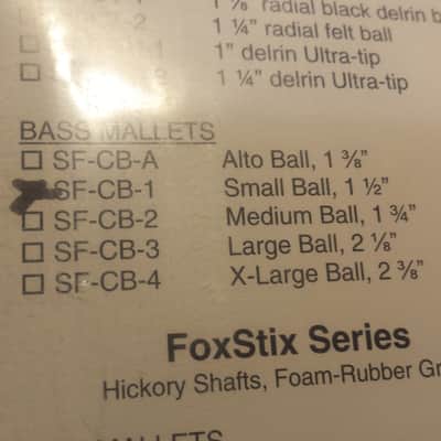 Silverfox SF-CB-1  Bass Mallet image 3