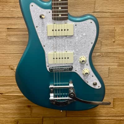 Fender Limited Edition American Special Jazzmaster Guitar w/ Bigsby Vibrato 2016 - Ocean Turquoise w/OHSC image 1