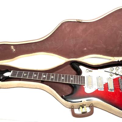 Kay Vanguard II Triple Pickup 1961 - 1966 - Redburst image 16