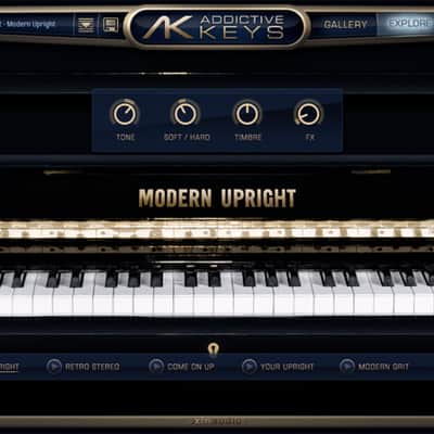 XLN-AUDIO AK Paks Modern Upright Software-Instrument image 3