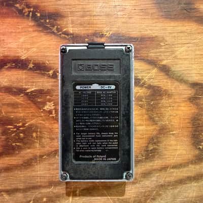Boss BF-2 Flanger (Black Label) 1980 Japan Silver Screw w/ Box image 4