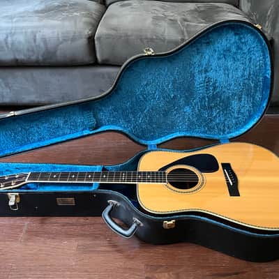 Circa 1980 Yamaha L-10 acoustic guitar, with HSC, made in Japan/MIJ image 9