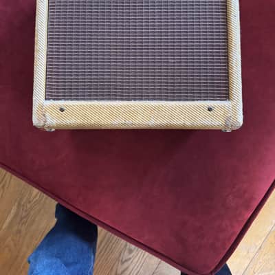 Fender Champ 5F1 Narrow Panel 5-Watt 1x6" Guitar Combo 1956 - 1958 - Tweed image 12