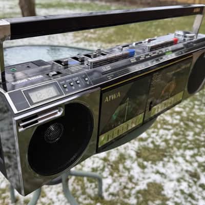 Aiwa CS-W99 ✅Warranty Rare Vintage Cassette Deck Boombox Retro Japan image 3