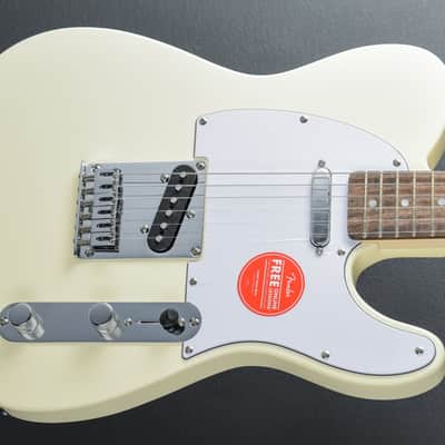 Squier Affinity Series Telecaster - Olympic White w/Indian Laurel image 1