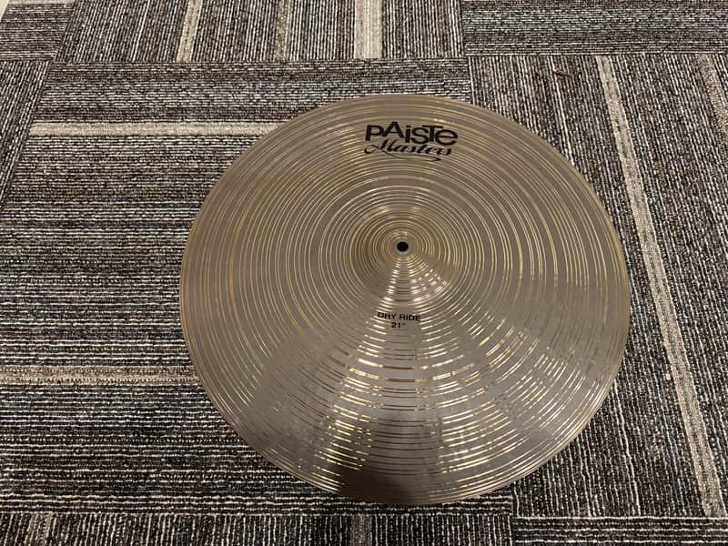 Paiste 21" Masters Dry Ride Cymbal 2011 - Present - Traditional image 1